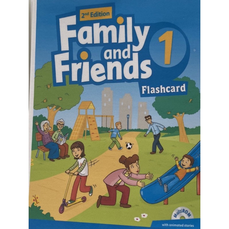 Flashcards Family and Friends 1- 2nd ( Size A5-ép plastics)