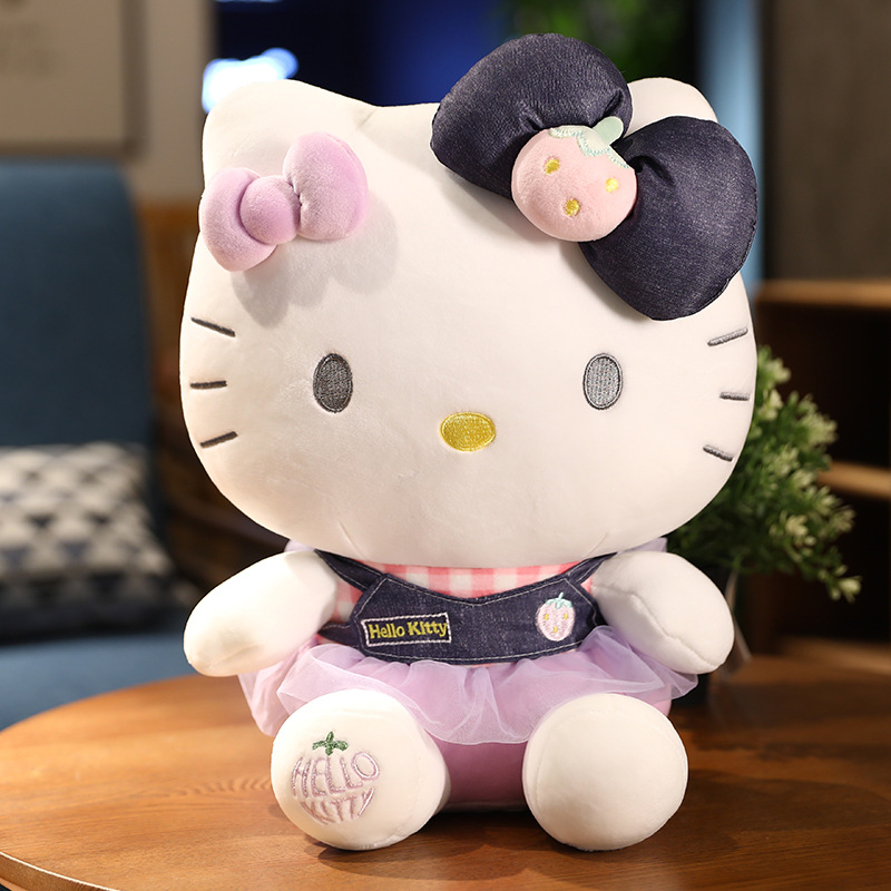 Mèo Hello Kitty Nhồi Bông Đáng Yêu 32cm