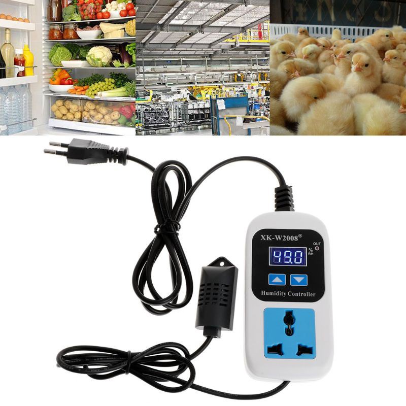 Ổ Cắm Kiểm Soát Độ Ẩm Kĩ Thuật Số 110v-220v | BigBuy360 - bigbuy360.vn