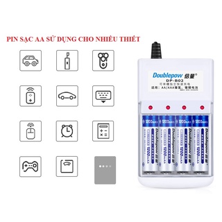 Bộ Sạc Pin AA và AAA Doublepow DP-B02 ( Không kèm pin )