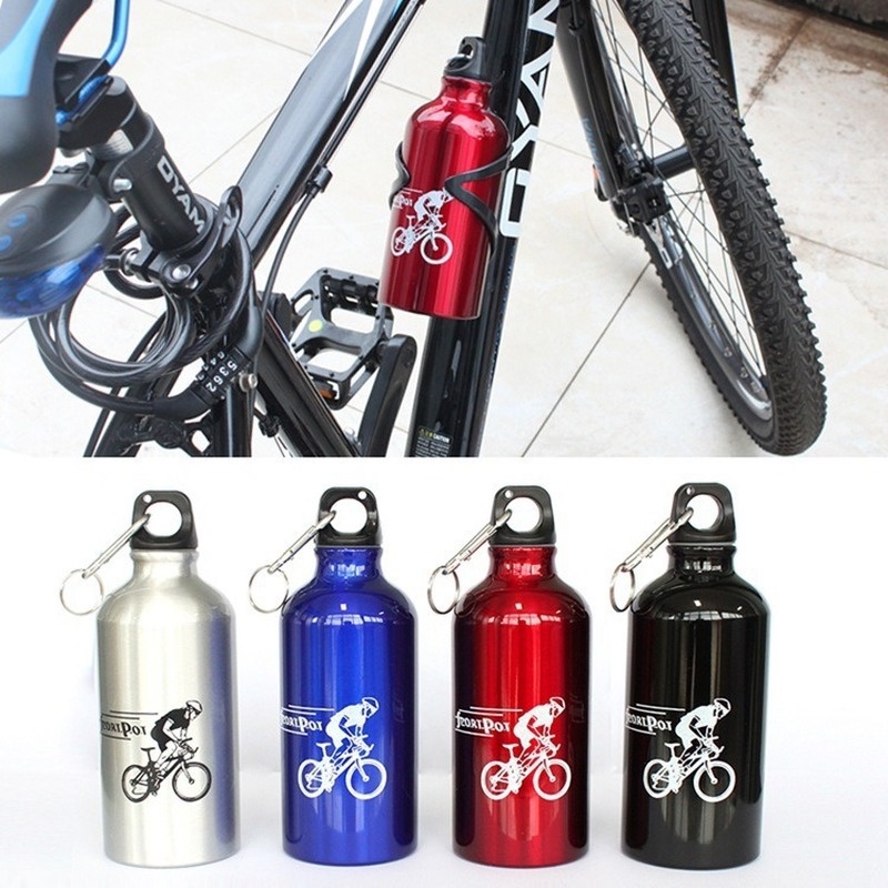 Bình đựng nước TOOPRE gắn xe đạp bằng hợp kim nhôm phong cách thể thao nhiều màu tùy chọn