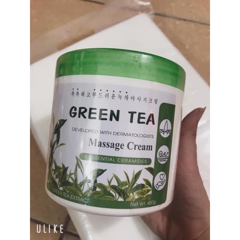 kem masa trà xanh ( chiết lẻ hũ 100gr)