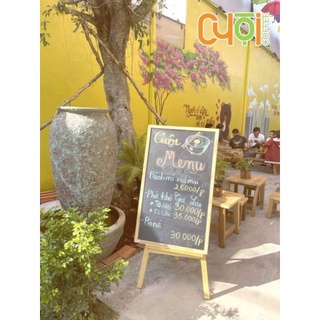 combo bảng kèm giá đỡ 60x80 kèm giá đỡ tặng phấn màu