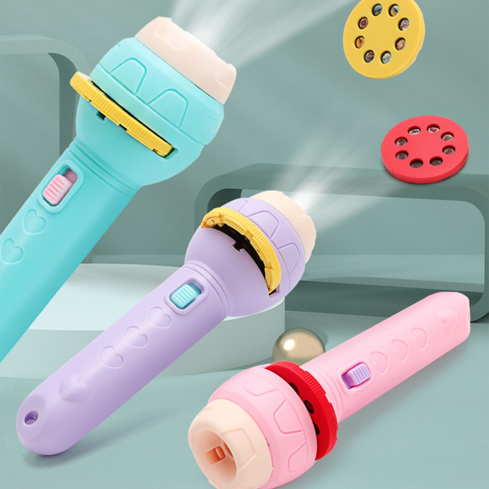 Đồ chơi đèn chiếu kể chuyện nhiều màu sắc cho trẻ em