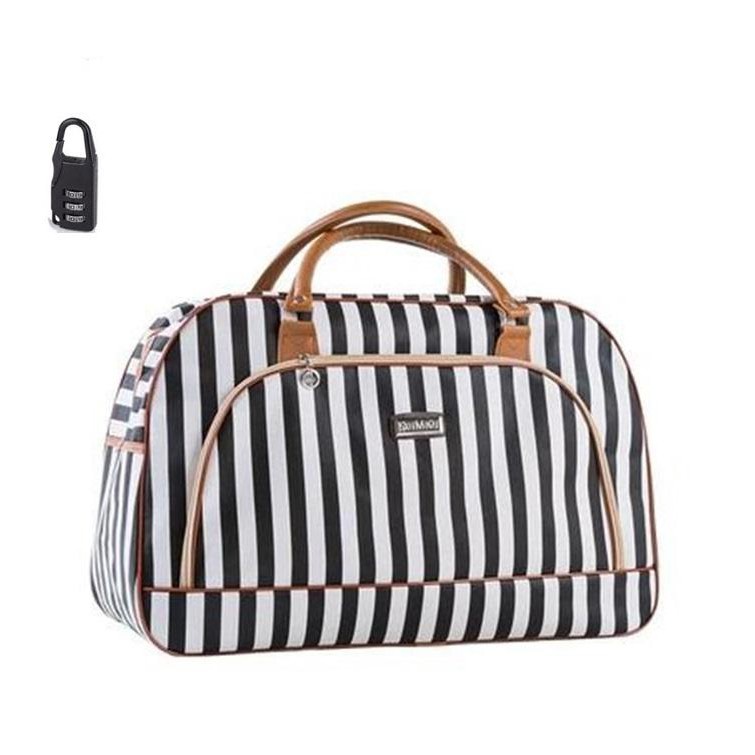 Túi Trống Du Lịch Họa Tiết- Tặng Kèm Khóa Số Chống Trộm TUI-85