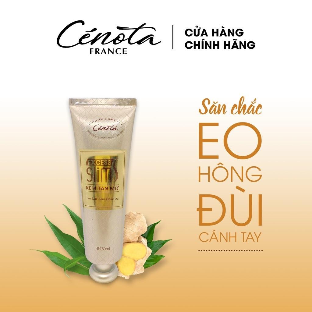 Kem Tan Mỡ Cénota Excess Slim 150ml, Gel Tan Mỡ Chống Rạn Da