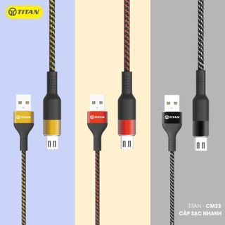 CÁP SẠC MICRO USB TITAN CM23