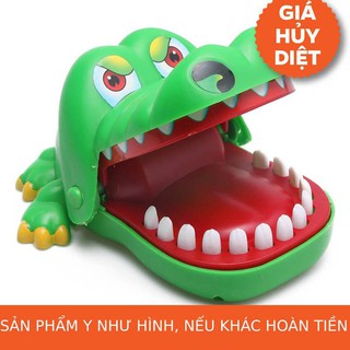 Trò chơi khám răng cá sấu loại lớn cchính hãng 100%