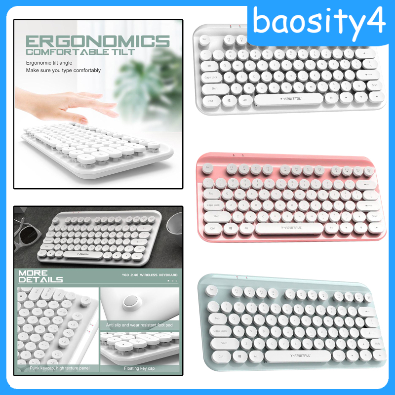 Bàn Phím Bluetooth Không Dây 2.4g Đa Năng Cho Laptop | BigBuy360 - bigbuy360.vn