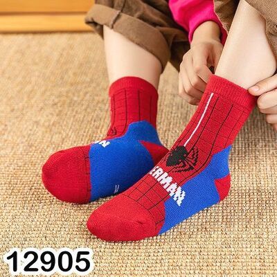 VỚ CỔ CAO HÌNH SPIDERMAN CHO BÉ 1-8T