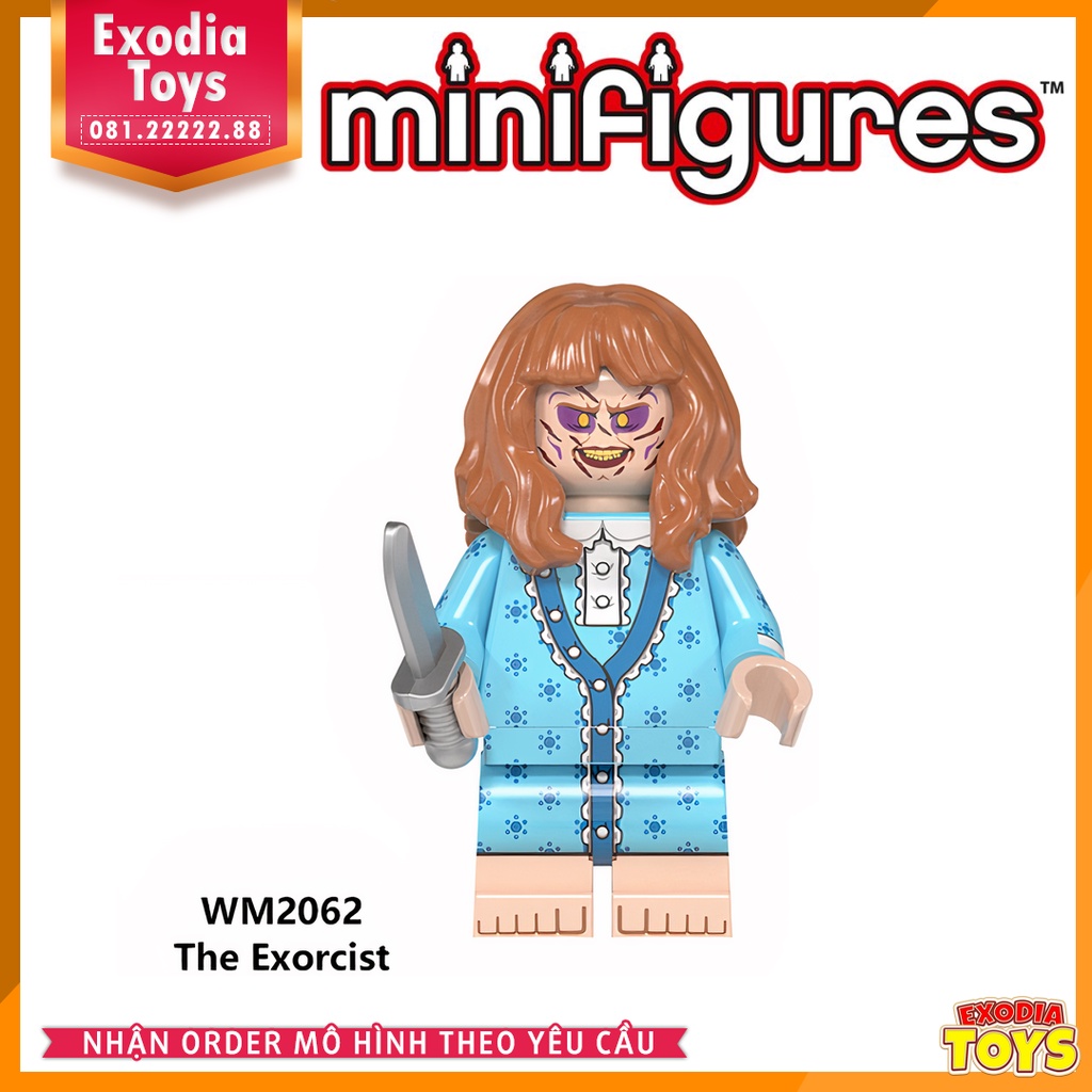 Xếp hình Minifigure Nhân vật trong các phim kinh dị - Đồ Chơi Lắp Ghép Sáng Tạo - WM6102
