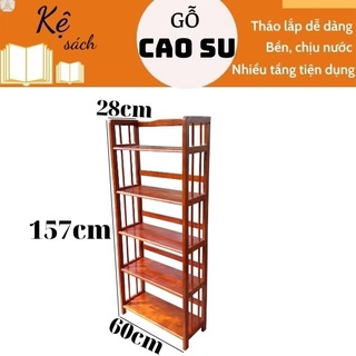 Kệ sách 5 tầng rộng 60cm bằng gỗ