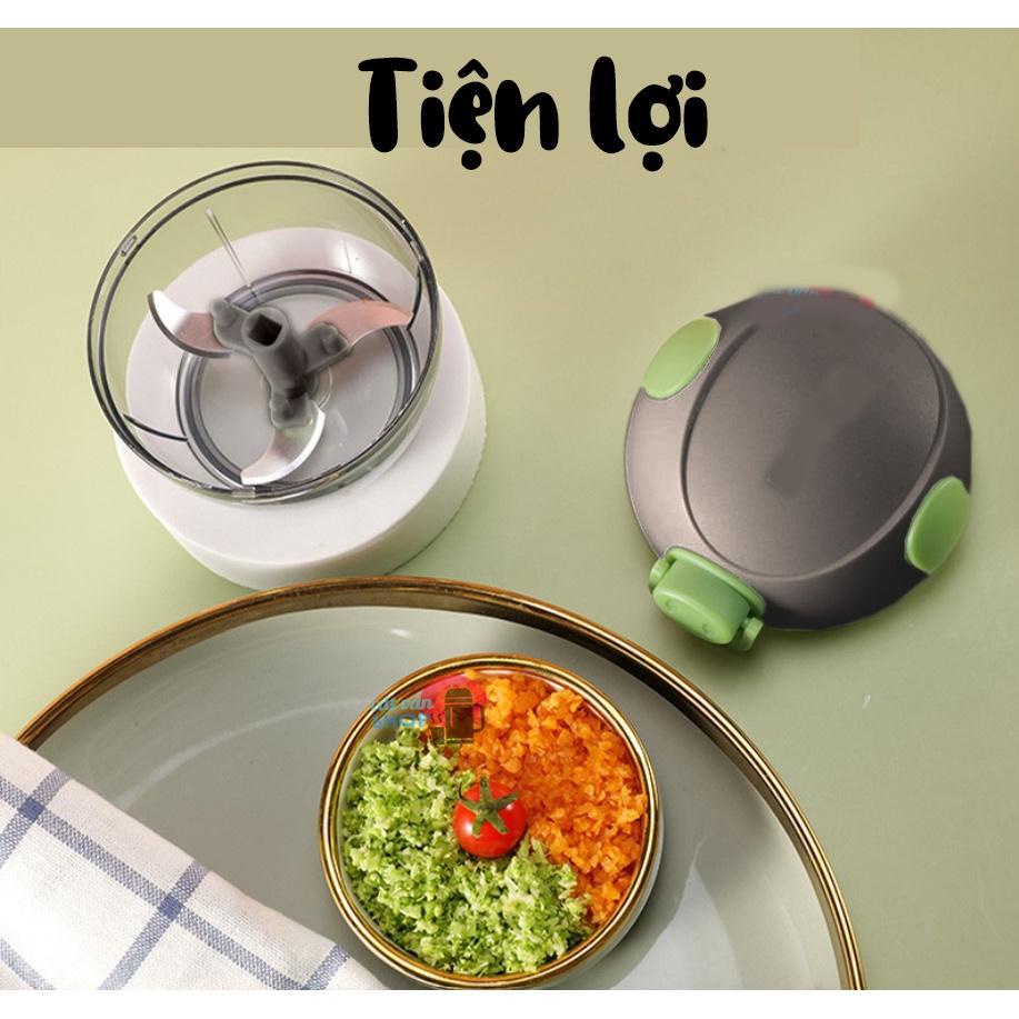 Dụng cụ xay tỏi, ớt, hành cầm tay hình heo tiện dụng