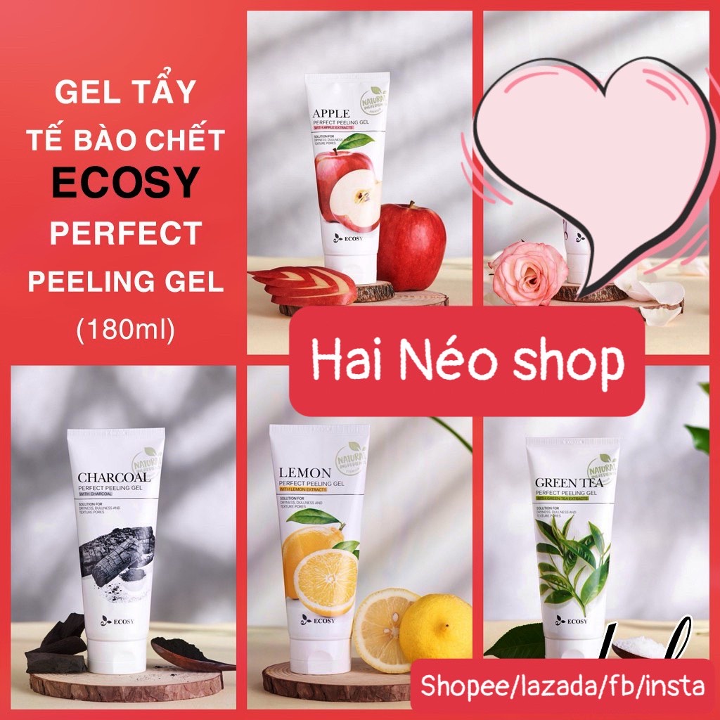 [DATE 12/22] Tẩy da chết dạng peeling gel ECOSY PERFECT PEELING GEL (Hàn Quốc)