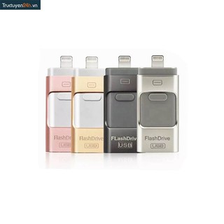 Ổ Cứng Di Động Flash Drive 16GB Dành Cho Iphone, IPad, IPod, Android Và PC-MÀU HỒNG.