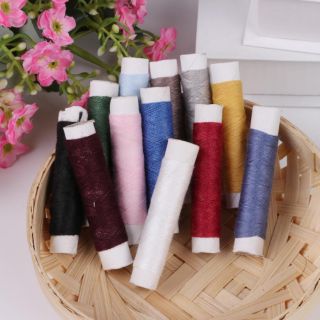 Set 12 cuộn chỉ may nhiều màu