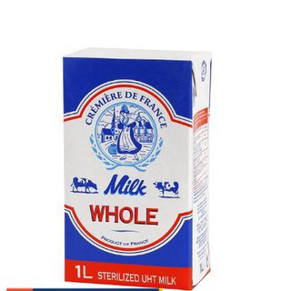 Sữa tươi Pháp UHT Whole Milk 1L ( Lait Entier)