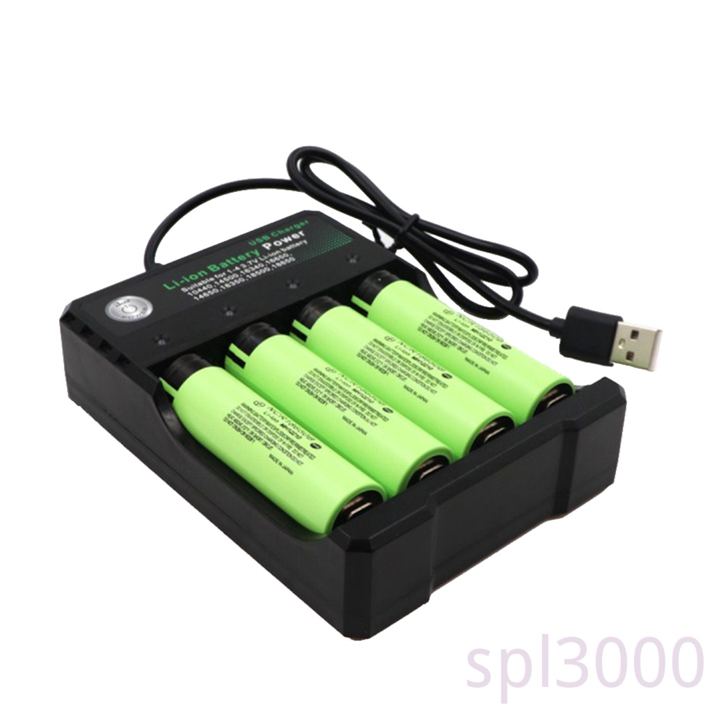 Bộ Sạc Pin Lithium-Ion 18650 4 Ngăn