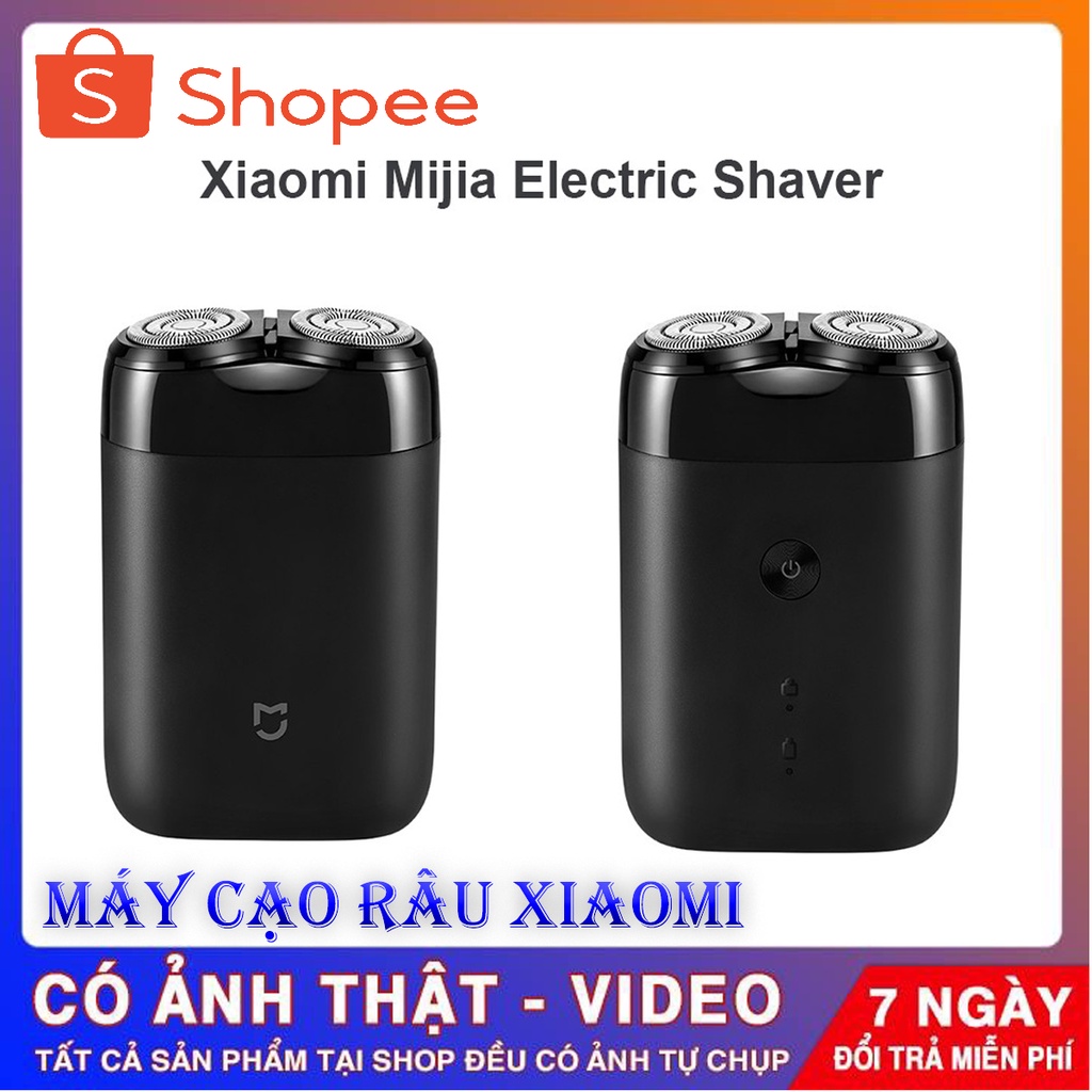 Máy Cạo Râu Mini Xiaomi Mijia MSX201 - Chống Nước, Vệ Sinh Dễ Dàng ,Lưỡi Dao Kép Êm Ái,Dễ Chịu