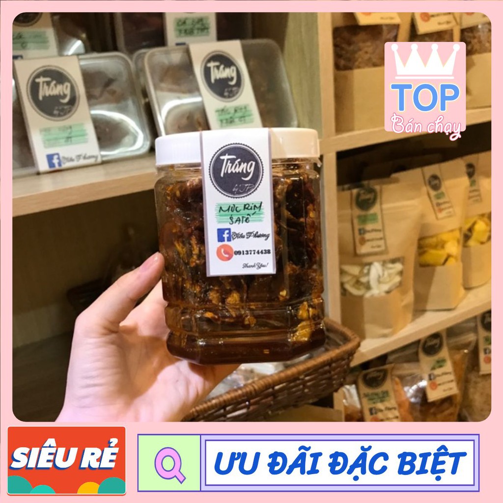 Khô mực rim sate hủ 300gr