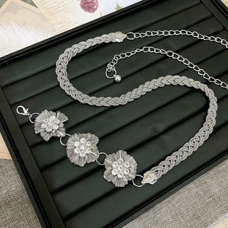 Đai váy xích hoa sang chảnh