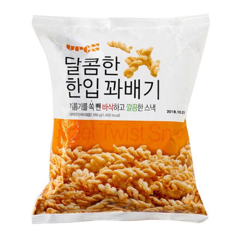 Bim bim quẩy xoắn Hàn Quốc gói 280g