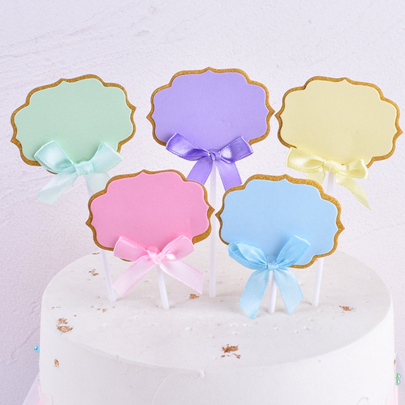 Set 5 phụ kiện cắm trang trí bánh sinh nhật sáng tạo cho bé