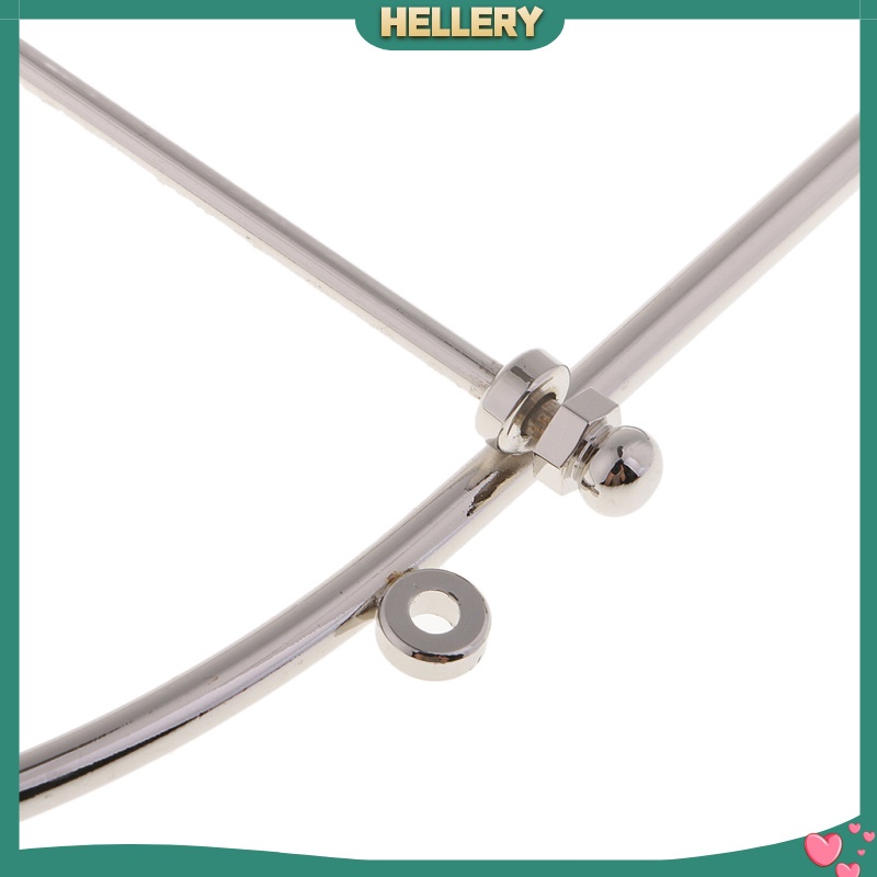 1 Khóa Kim Loại Hình Vòm Dài 15cm Màu Đồng Dùng Để May Túi Xách DIY
