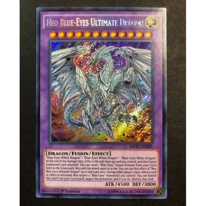 Bài Yugioh - Neo Blue Eyes Ultimate Dragon