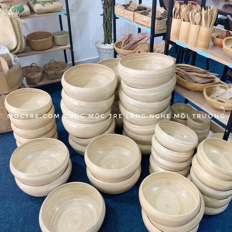 Chậu tre rửa mặt