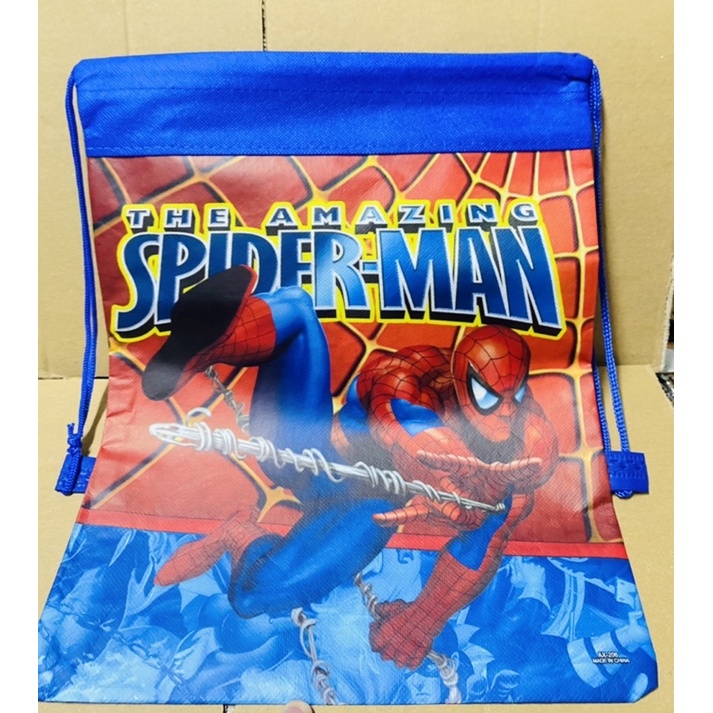 Túi đeo hình Spider man xanh
