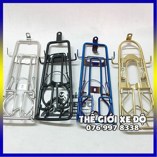 Gác baga exciter 135 - baga giữa ex 135 inox, titan, đen, vàng - võng baga xe ex 135
