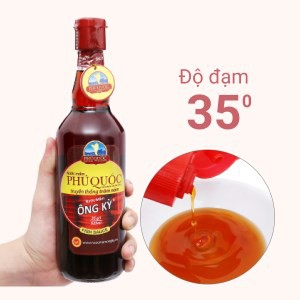Nước mắm Ông Kỳ 35 độ đạm chai 525ml