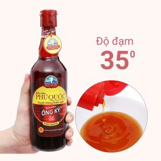 Nước mắm ông kỳ 35 độ đạm chai 525ml