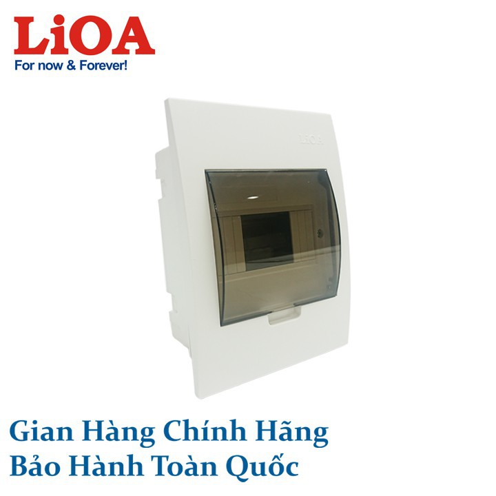 Tủ điện LiOA đế nhựa dùng cho MCB, MCCB, RCBO chứa 3 đến 6 aptomat (SE4FC3/6LA)