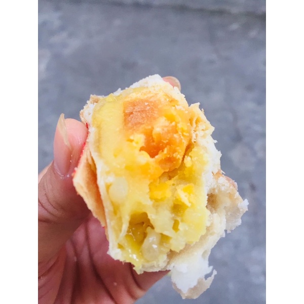 Bánh Pía nhân đậu xanh sầu riêng trứng muối/ không trứng Thành Hương 320gr/cây 4cái