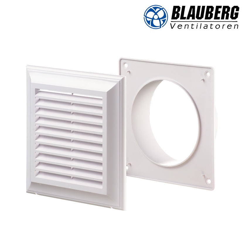 Cửa gió nhựa vuông Décor 140*140/100s - 180*180/125s - 250*250/150s - Hàng nhập khẩu