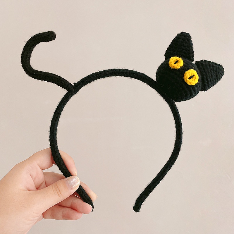 Băng đô cài tóc thiết kế con mèo phong cách Hàn Quốc đáng yêu dành cho phái đẹp