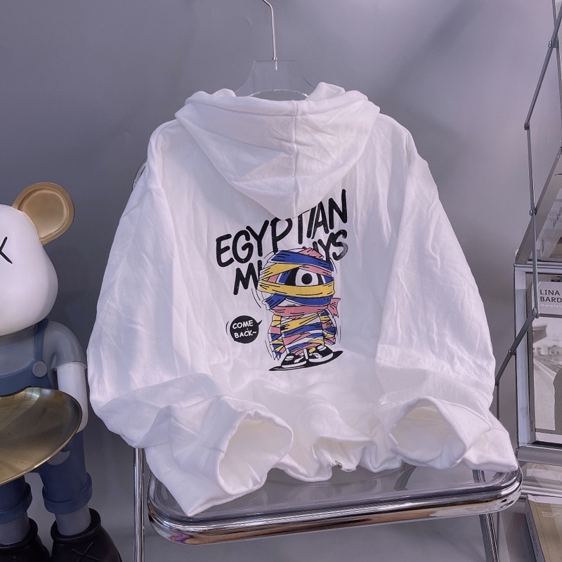 Áo Khoác Nỉ Unisex Hình Xac-uop Siêu Đẹp_Chất Nỉ Ngoại Bông Dày Mịn Không Xù Lông_Áo Khoác Unisex Form Rộng &lt; 65kg_AK35