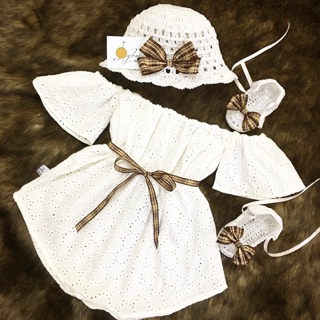 Set váy trễ vai