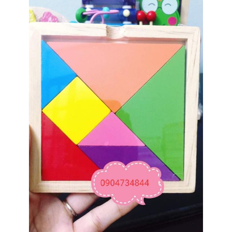 TANGRAM - TRÒ CHƠI XẾP HÌNH TƯ DUY CHO TRẺ