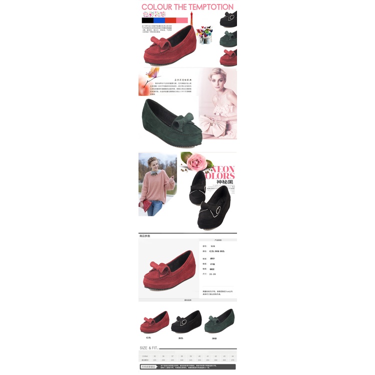 Giày Đế Xuồng Chống Thấm Nước Thiết Kế Mới Thời Trang Dành Cho Mùa Xuân Thu