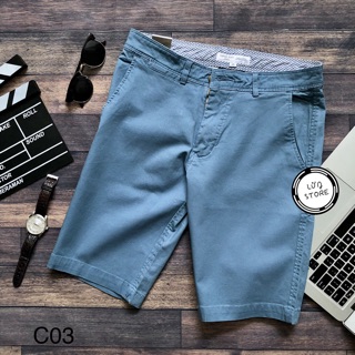 Quần short C/K kaki sớ kiểu