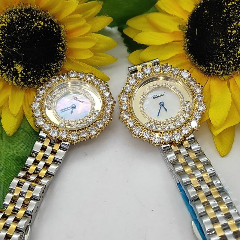 Đồng Hồ Nữ CRYSTAL CHOMPAS Mặt Khảm Trai