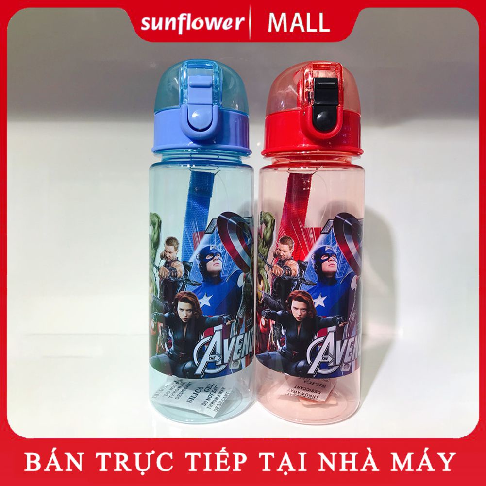 Disney Thiết Bị Ngoại Vi 550Ml Trẻ Em Hoạt Hình In Tumbler Hoa Văn Bình Nước Có Ống Hút Dây Đeo Vai Dành Cho Các Bé Và Trẻ Em Không Chứa Bpa tự Do Đi Du Lịch Ngoài Trời Cắm Trại Ấm Siêu Tốc Chai Lọ #9.2-Mặt Trời. Vn