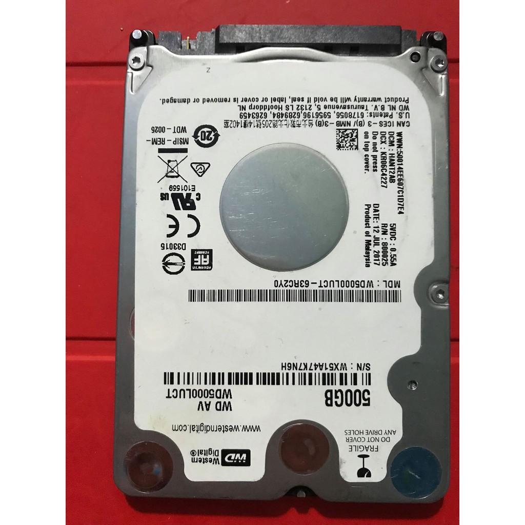 Ổ cứng HDD laptop 500GB