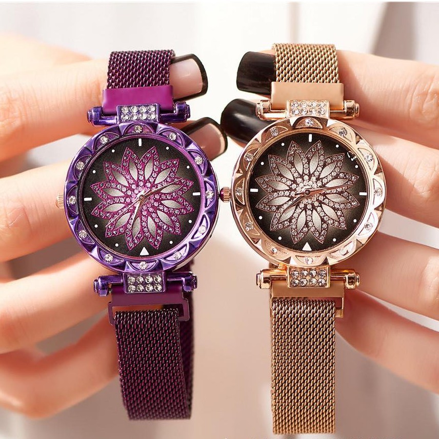 Sỉ IB_Đồng hồ thời trang nữ Candycat dây lưới nam châm mặt hoa siêu đẹp-Hàng chuẩnCam kết hàng chuẩn | BigBuy360 - bigbuy360.vn