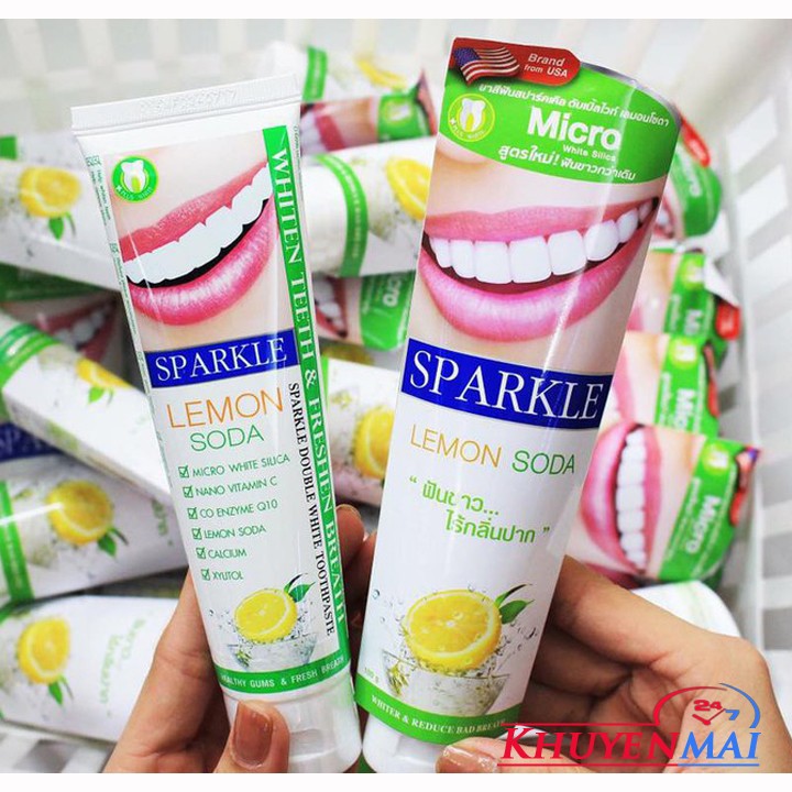 Kem trắng răng Sparkle Thái Lan