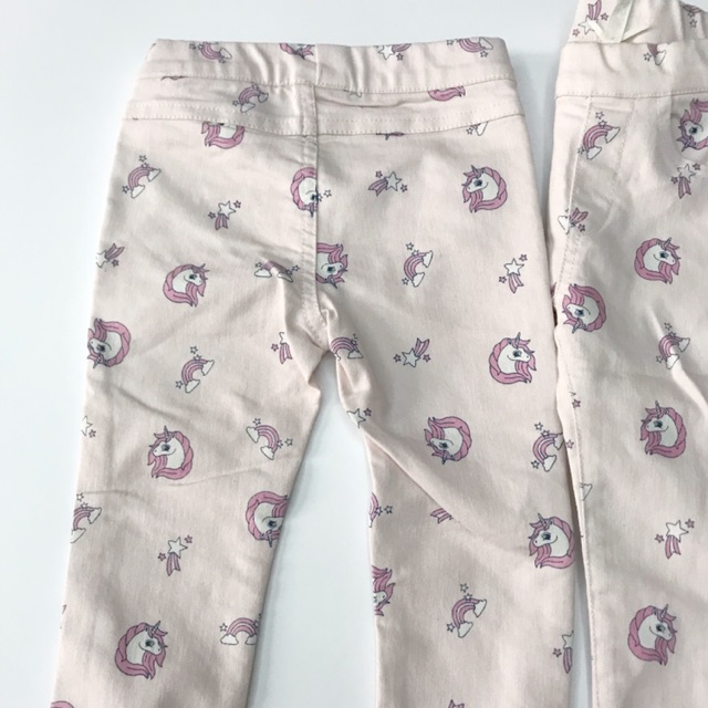 Quần legging bò co giãn bé gái hình pony (ảnh thật)