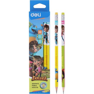 Hộp 12 cây bút chì deli u52900 2b